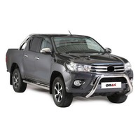 FrontbüGel FrontschutzbüGel FüR Toyota Hilux 2018-2020 ø76Mm Stahl Silber Schutz