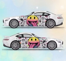 Japanese Inspired Anime Car Decals Graffiti Both Side Jdm Vinyl Decal Set Japanese Inspired Anime Car Decals Graffiti Both Side Jdm Vinyl Decal Set