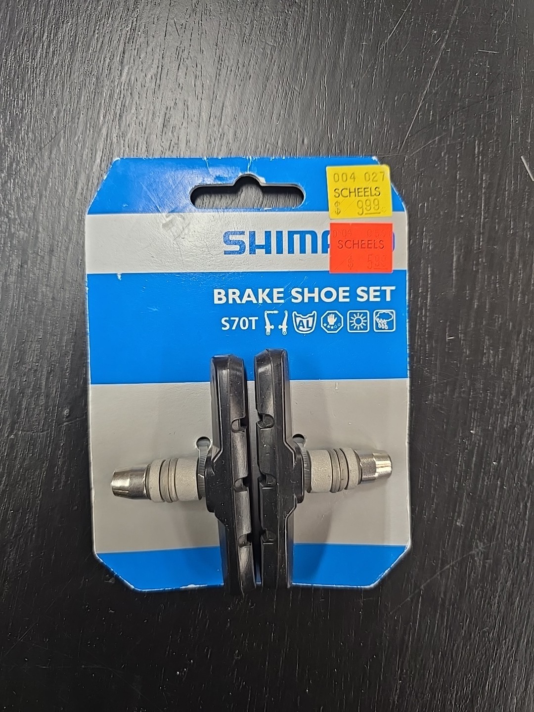 NEW SHIMANO - Brake Shoe Set (S70T) BR-M530 (BR-M760/M750/M6