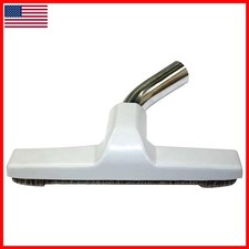 Selgo Floor Brush Metal Curved Swivel Elbow Soft Horsehair Bristles, Eureka And
