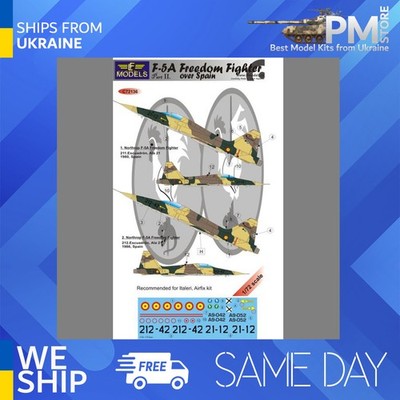 LF Models C72136 1/72 F-5A Freedom Fighter over Spain part 2 for Italeri, Airfix