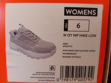 Ozark Trail Waterproof Hiking Sneaker Shoes W OT WP HIKE LOW Gray Size 6