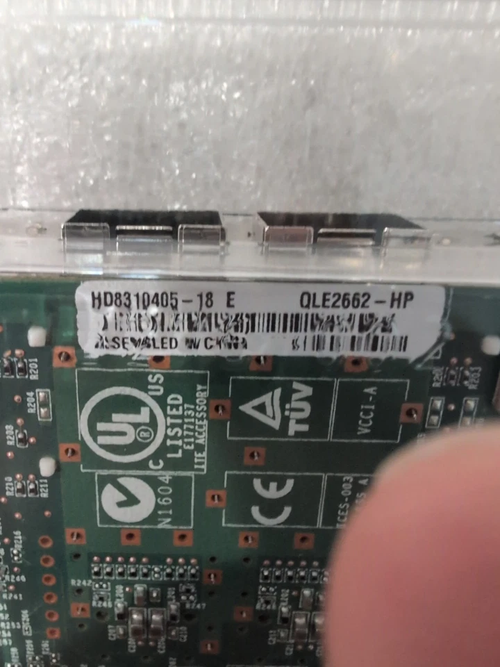 HP QLE2662-HP QLogic Dual Port 16GB PCI-e Fibre Channel Host Bus Adapter - Image 4 of 4