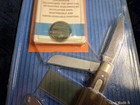 NIB  SCHRADE OLD TIMER HUNTER EDUCATION ASSOCIATION USA POCKET KNIFE BOX W/WEAR — photo 4