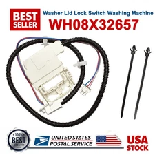 Washer Lid Lock Switch Washing Machine Fits GE WH08X32657 AP7033485 WH08X31222