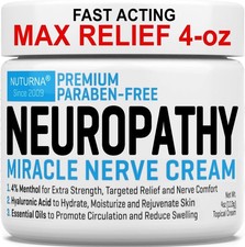 Neuropathy Nerve Relief Cream - Premium Nerve Cream 3X Action for Targeted Re...