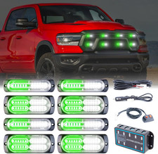 Emergency Strobe Light Bar 8pcs Led Sync Feature Hazard Warning Light For Emergency Strobe Light Bar 8pcs Led Sync Feature Hazard Warning Light For