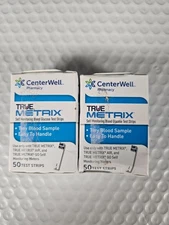 Centerwell True Metrix 100ct Diabetic Test Strips Expires 06/2026
