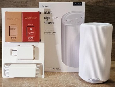 Pura Plus Smart Home Fragrance Diffuser for Large Spaces Adjust Scent Intensity