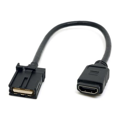 HDMI car HD audio and video dedicated line hdmi E type to AF HDMI cable