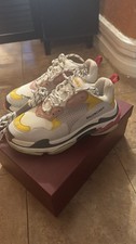 Balenciaga Triple S Sneakers White/Yellow/Red Multicolor Design