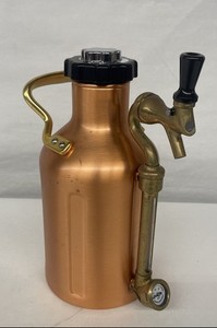 GrowlerWerks Ukeg 64 Pressurized Growler W/ Copper Finish