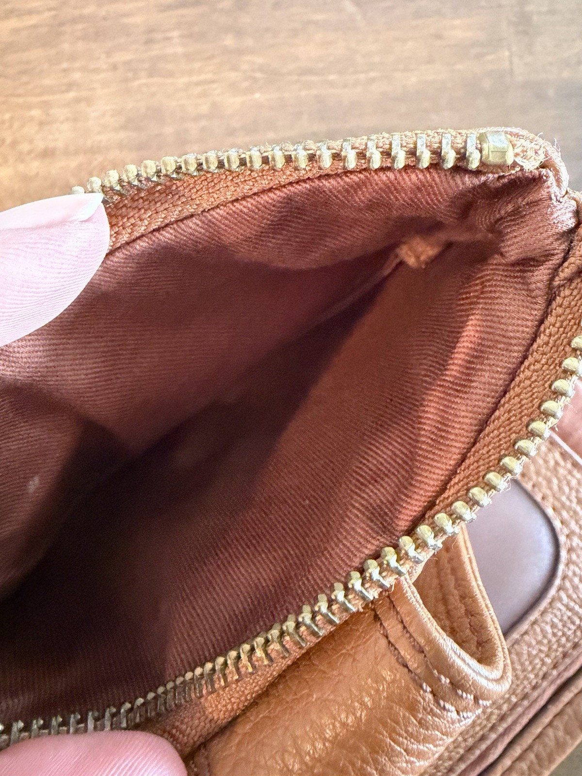 Brown Multi Pocket Fossil Wallet - image 5