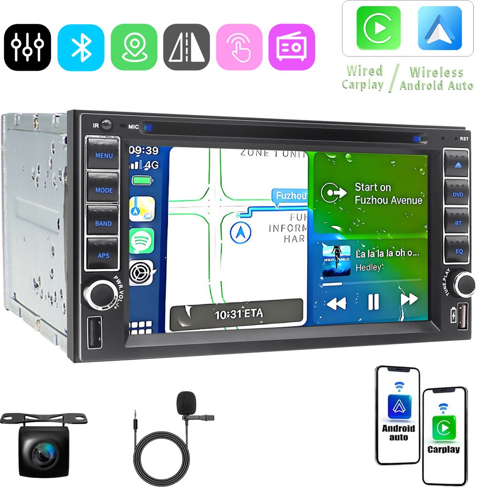 With Carplay Gps