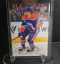 Upper Deck Young Guns David Tomasek #481 2025-26 Oilers NHL Rookie Card. rookie card picture