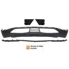 Front Bumper Cover Assembly Kit For 2024-2026 Chevy Trailblazer RS w/ Deflector
