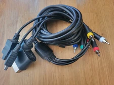Universal Multi- Adapter Cord:  Wii PS3 Xbox (multi console av component cable)