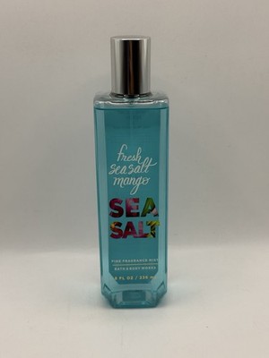 Bath & Body Works FRESH SEA SALT MANGO Fine Fragrance Mist Spray 8oz Retired HTF