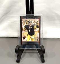 2007 BEN ROETHLISBERGER Bowman NFL Card #19 Pittsburgh Steelers QB (NM-MT)