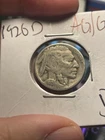 1926 D Buffalo Nickel 5c, Better Date Nice Full Date A2883