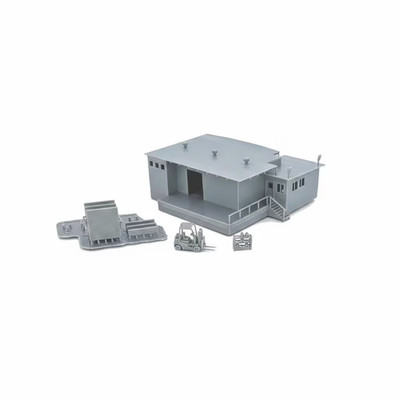 N-Scale ALFX Truck/Train Freight Depot N6520