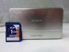Sony camera Cyber-shot DSC-T99 14.1MP Pink Touch Screen SD Card Battery Tested