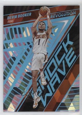 2022-23 Panini Revolution Shock Wave Cubic 2/50 Devin Booker #18 0jr6