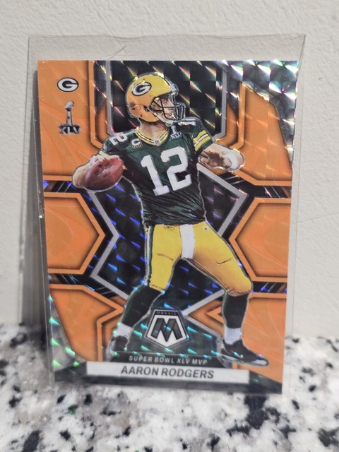 2022 Panini Mosaic - Super Bowl MVPs Aaron Rodgers #294 Mosaic Reactive