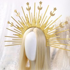 Halloween Halo Crown Headband Creative Portable Comfortable Decor Cosplay Hair