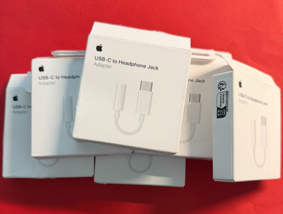 Original Apple USB-C 3.5mm Jack Audio Kopfhörer Adapter A2155 MW2Q3ZM/A NeuOffen
