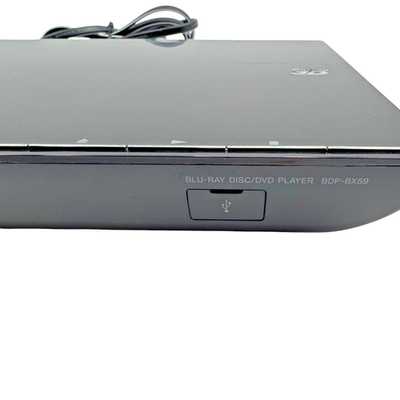 Sony BDP-BX59 3D Blu-ray DVD Player Wi-Fi Remote HDMI & 5x3D