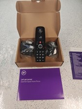 BT Essential Digital HD Cordless Home Phone new boxed