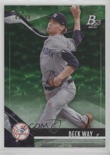 2021 Bowman Platinum Top Prospects Green Icy Foil 85/99 Beck Way #TOP-18 08ee