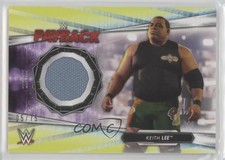 2021 Topps WWE Mat Relics Payback Citrine 5/75 Keith Lee #MR-KL 0jd0