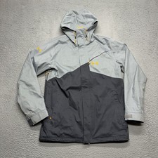 Under Armour Jacket Men's Medium Grey Storm 3 Full Zip Infrared Cold Gear Hooded