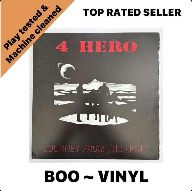 4 Hero - Journey From The Light (12"") Hardcore Jungle Rare EX / VG+