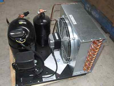 COMMERCIAL COMPLETE  NEW CONDENSING  UNIT EMBRACO 1/3hp R134a MED/HIGH UNE6187Z