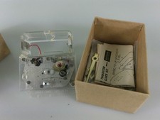 Vintage Westclox Tr-3 Transistor Battery Clock Movement Kit 3 Jewel Nos Parts Vintage Westclox Tr-3 Transistor Battery Clock Movement Kit 3 Jewel Nos Parts
