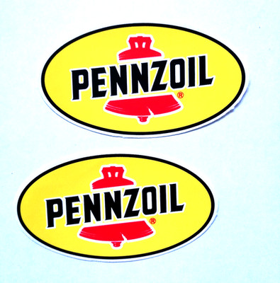 PENNZOIL Aufkleber  Sticker Oil Tuning Tanken Benzin Sprit Racing Motorsport