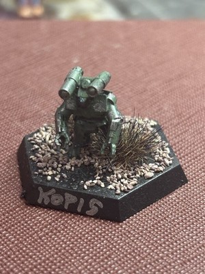 Hand Painted BattleTech KOPIS BATTLE ARMOR - 3D Printed Resin Miniature (GRN-2b)