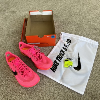 Nike Men's SIZE 10.5 ZoomX Dragonfly Hyper Pink Track & Field Spikes CV0400-600