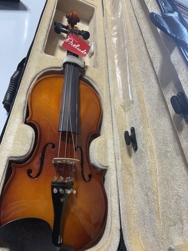 Cecilio Violin Model Cvn-300 w Hard Case 2 Bows. Good Condition! See Pics! - Picture 16 of 24