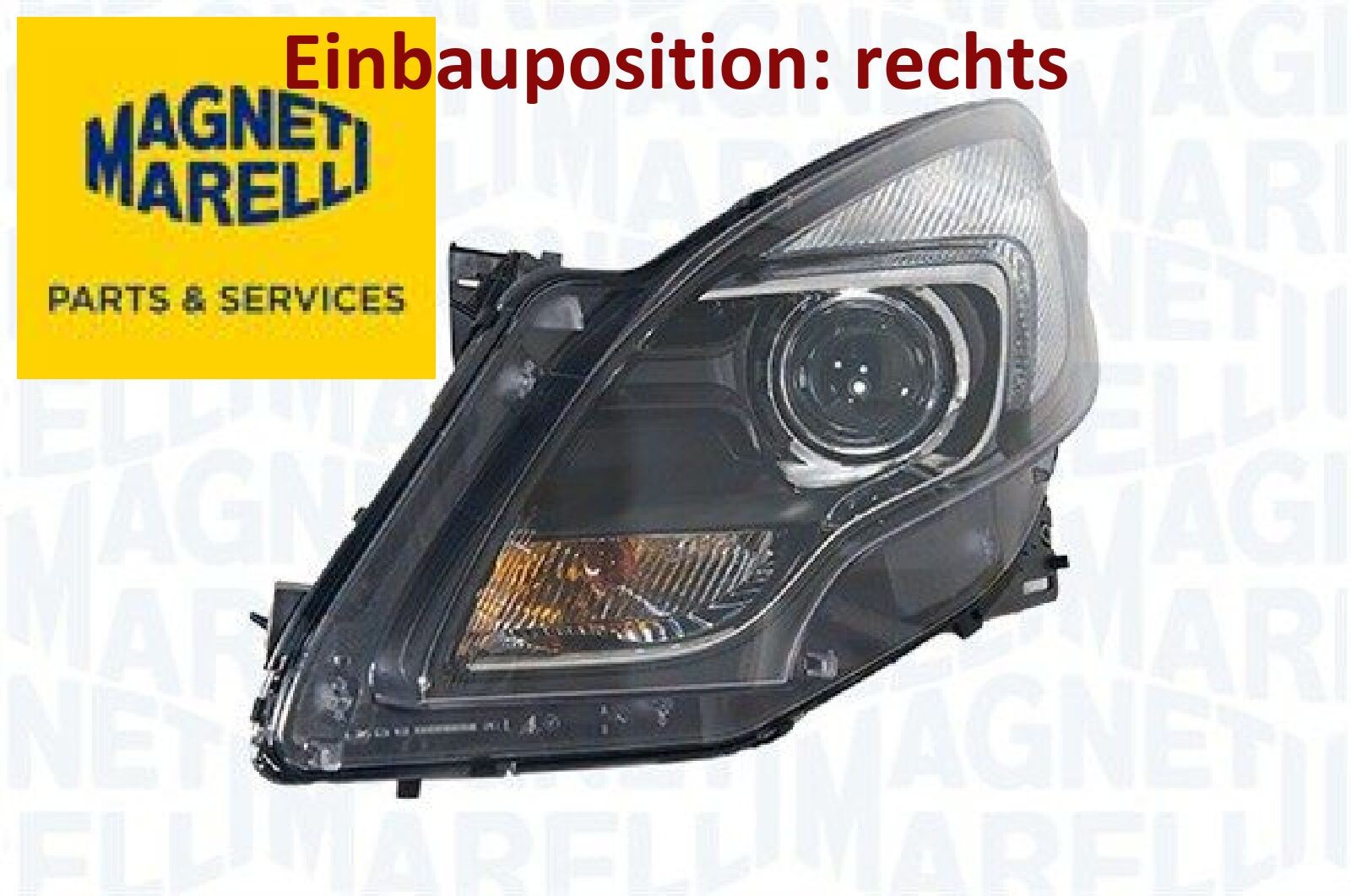 MAGNETI MARELLI 710301263208 Hauptscheinwerfer rechts Scheinwerfer für Opel