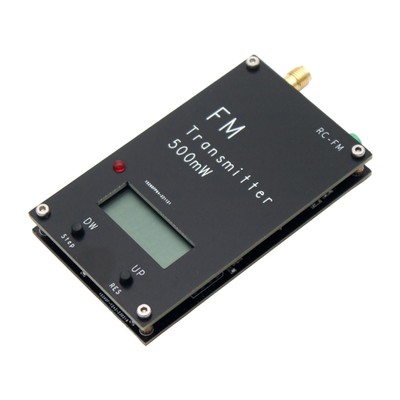 Mini-FM-Transmittermodul, 3,5-mm-Audioschnittstelle, 8 x 4,8 x 1 cm,