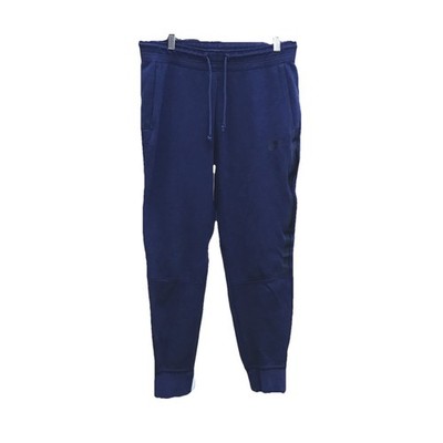 Nike tech fleece joggers men s medium navy blue sweatpants nsw sportswear