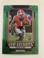 2025 Panini Prizm Draft Picks - New Recruits Trevor Etienne #24 Green Prizm (RC)