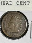 1890 Indian Head Penny Item #1