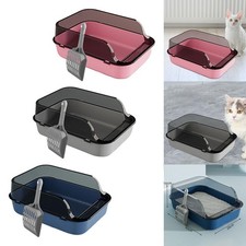 Cat Litter Box Kitten Potty Toilet for Small Pets Small Medium Cats