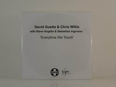 DAVID GUETTA AND CHRIS WILLIS EVERYTIME WE TOUCH (H1) 2 Track Promo CD Single in