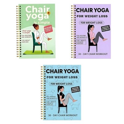 Womens Health Tracking Journal Portable Yoga Exercise Notebook Friendly Design